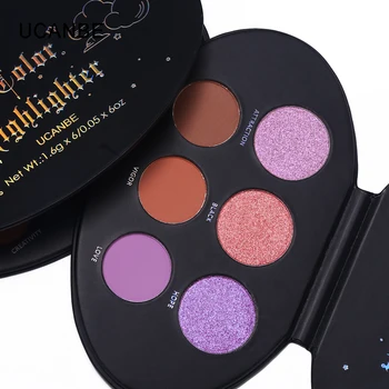 UCANBE's new KVD six-color Oval High-gloss bludger Plate matte pearl eye shadow high-gloss high-gloss bludger
UCANBE's new KVD six-color Oval High-gloss bludger Plate matte pearl eye shadow high-gloss high-gloss bludger