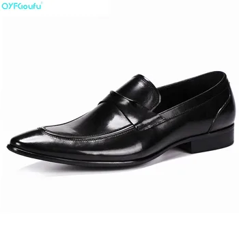 QYFCIOUFU Fashion Designer Elegant Shoes Men Oxford Genuine Leather Shoe Formal High Quality Black Wine Business Dress Shoe
QYFCIOUFU Fashion Designer Elegant Shoes Men Oxford Genuine Leather Shoe Formal High Quality Black Wine Business Dress Shoe