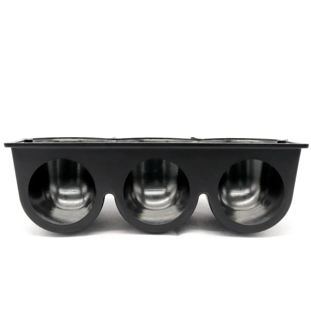 High Quality 52mm 3 Hole Pod Gauge Meter Mount Holder Cup PJ-3596 Black High Quality 52mm 3 Hole Pod Gauge Meter Mount Holder Cup PJ-3596 Black
