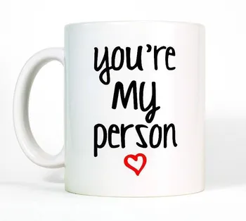 You're My Person Coffee Mug Best Friend Cup Christmas Gift Greys Anatomy
You're My Person Coffee Mug Best Friend Cup Christmas Gift Greys Anatomy