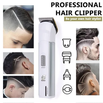 KEMEI KM-2599 Hair Clipper Men Hair Cutting Rechargeable Wireless Electric Shaver Beard Ear Shaver Hair Trimmer Tool Waterproof
KEMEI KM-2599 Hair Clipper Men Hair Cutting Rechargeable Wireless Electric Shaver Beard Ear Shaver Hair Trimmer Tool Waterproof