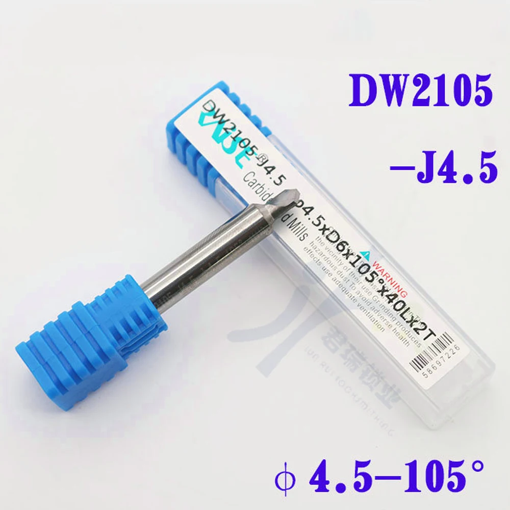 Double Blade 105 Degree Raise Carbide End Milling Cutters Key Cutting Copy Duplicating Machine Drill Bit Parts Locksmith Tools
Double Blade 105 Degree Raise Carbide End Milling Cutters Key Cutting Copy Duplicating Machine Drill Bit Parts Locksmith Tools
