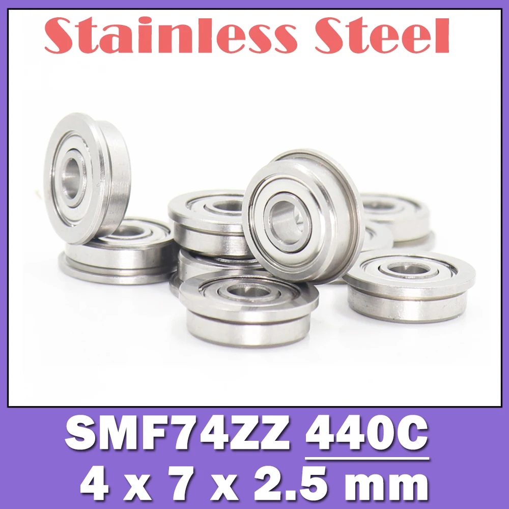 Фланцевый подшипник SMF74ZZ 4*7*2,5 мм (10 шт.) двойной экранированный фланец из нержавеющей стали SMF74 Z ZZ, шариковые подшипники SMF74Z SMF74-2Z
Фланцевый подшипник SMF74ZZ 4*7*2,5 мм (10 шт.) двойной экранированный фланец из нержавеющей стали SMF74 Z ZZ, шариковые подшипники SMF74Z SMF74-2Z