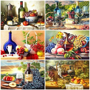 HUACAN Oil Painting By Number Fruit DIY Pictures By Numbers Food Drawing On Canvas Hand Painted Paintings Art Kits Home Decor
HUACAN Oil Painting By Number Fruit DIY Pictures By Numbers Food Drawing On Canvas Hand Painted Paintings Art Kits Home Decor