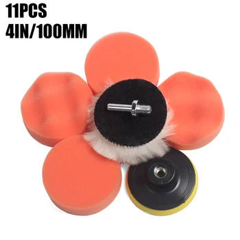 11pcs 4inch Car Buffering Pads M10 Thread Drill Sponge Pad Polishing Plate Set Brand New And High Quality
11pcs 4inch Car Buffering Pads M10 Thread Drill Sponge Pad Polishing Plate Set Brand New And High Quality