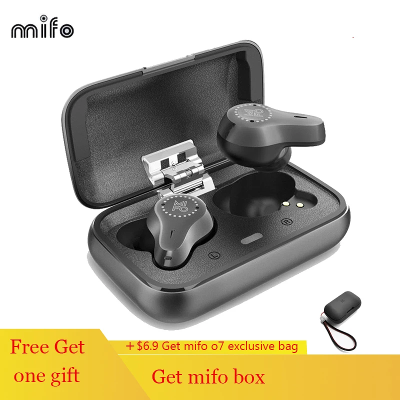 mifo O7 Double Balanced APTX tws True Wireless bluetooth Earphones hifi Noise Reduction Headset with mic mini earbuds for phone
mifo O7 Double Balanced APTX tws True Wireless bluetooth Earphones hifi Noise Reduction Headset with mic mini earbuds for phone