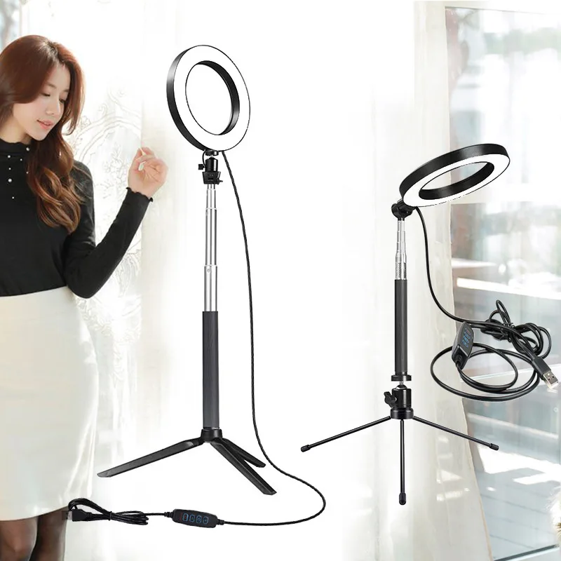 Video Light LED Selfie Ring Light with Tripod Selfie Stick Photographic Lighting for Makeup Phone Youtube Live Studio
Video Light LED Selfie Ring Light with Tripod Selfie Stick Photographic Lighting for Makeup Phone Youtube Live Studio
