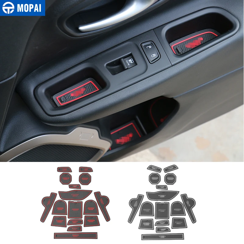 MOPAI Door Groove Mat for Jeep Renegade 2019+ Car Door Gate Slot Mat Cup Holder Pad Accessories for Jeep Renegade 2019+
MOPAI Door Groove Mat for Jeep Renegade 2019+ Car Door Gate Slot Mat Cup Holder Pad Accessories for Jeep Renegade 2019+