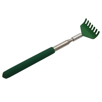 Telescopic Stainless steel Compact Scratching Tool Extendable 20-68cm Back Scratcher Massager 5 Section (Green) 
Telescopic Stainless steel Compact Scratching Tool Extendable 20-68cm Back Scratcher Massager 5 Section (Green)