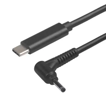 Portable 65W Type-C Male to DC4.0x1.35mm Male PD Charger Connector Adapter Cable for Asus Acer Samsung Super Ben HP Notebook
Portable 65W Type-C Male to DC4.0x1.35mm Male PD Charger Connector Adapter Cable for Asus Acer Samsung Super Ben HP Notebook