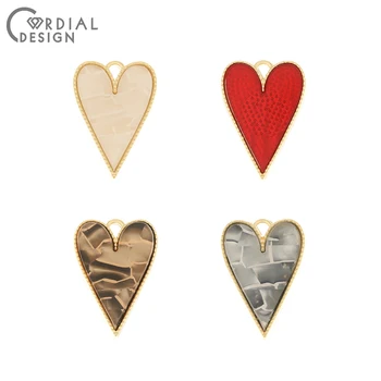 Cordial Design 100Pcs 16*23MM Jewelry Accessories/Earring Connector/Pendant/Resin Effect/Heart Shape/Hand Made/DIY Making/Charms
Cordial Design 100Pcs 16*23MM Jewelry Accessories/Earring Connector/Pendant/Resin Effect/Heart Shape/Hand Made/DIY Making/Charms