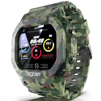 Ocean Smart Watch Waterproof Smart Sports Watch Fitness Tracker Call Reminder Remote camera Smart Wristwatch
Ocean Smart Watch Waterproof Smart Sports Watch Fitness Tracker Call Reminder Remote camera Smart Wristwatch