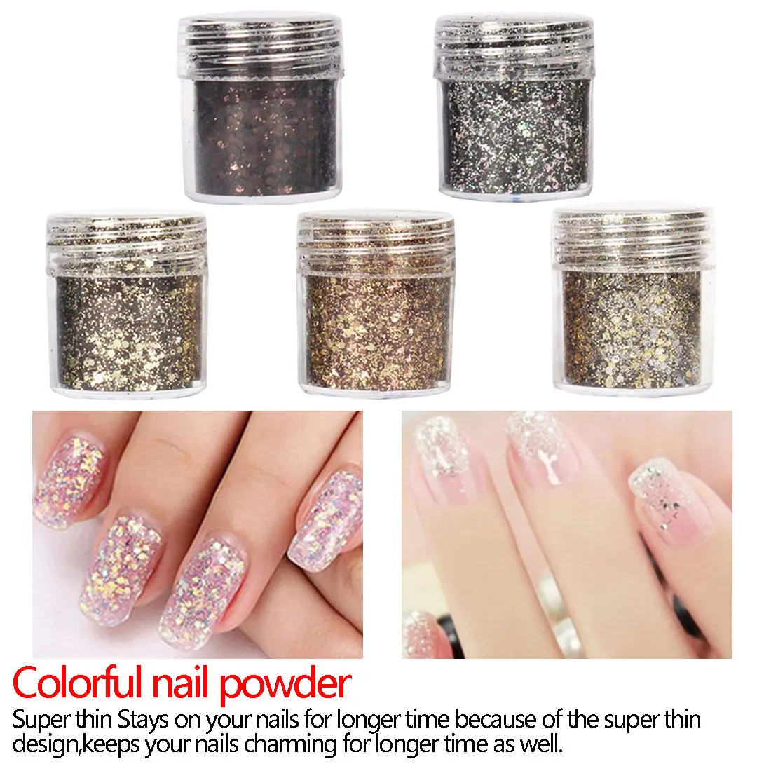 Nail Art Decoration Optional 300 Colors Factory 1 Jar/Box 10ml 5 Coffee Colors Mix Nail Glitter Powder Sequins Powder
Nail Art Decoration Optional 300 Colors Factory 1 Jar/Box 10ml 5 Coffee Colors Mix Nail Glitter Powder Sequins Powder