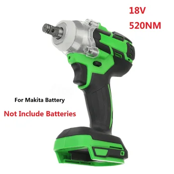 18V 520Nm 1/2'' Cordless Brushless Impact Electric Wrench For Woodworking Power Tools Electric Wrench
18V 520Nm 1/2'' Cordless Brushless Impact Electric Wrench For Woodworking Power Tools Electric Wrench