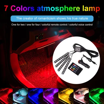 Led Car Interior Backlight With Usb Cigarette Lighter Ambient Atmosphere Mood Light Rgb Remote App Auto Foot Decorative Lamp
Led Car Interior Backlight With Usb Cigarette Lighter Ambient Atmosphere Mood Light Rgb Remote App Auto Foot Decorative Lamp
