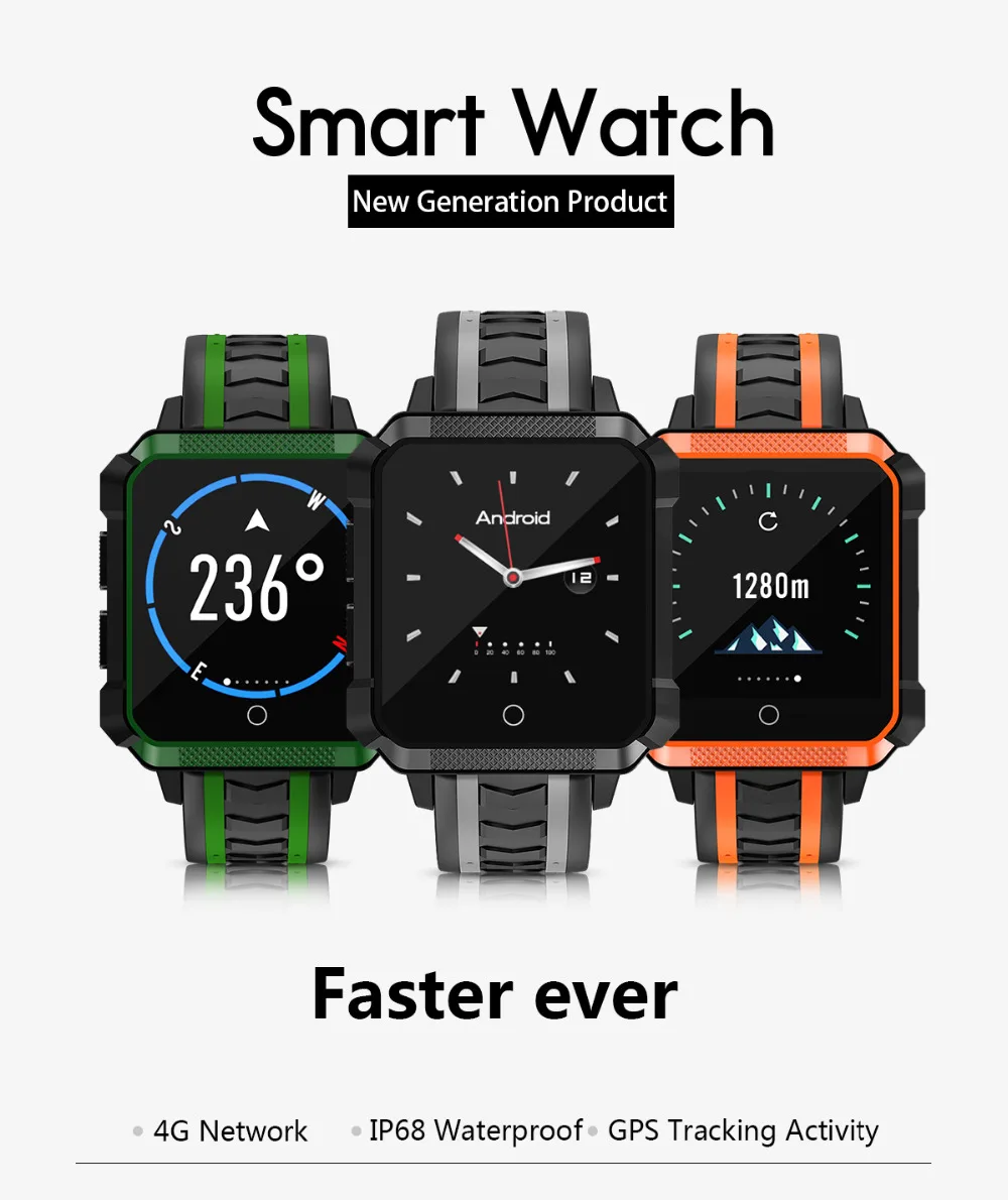 H7 Android smart watch MTK6737 IP68 waterproof ROM 8G + RAM 1G with GPS WIFI 5MP camera heart rate fashion smartwatchs men women
H7 Android smart watch MTK6737 IP68 waterproof ROM 8G + RAM 1G with GPS WIFI 5MP camera heart rate fashion smartwatchs men women