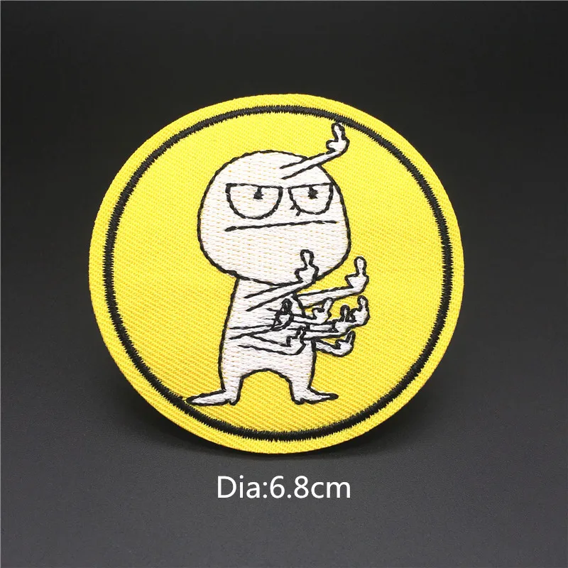 New Arrival Cute Diy Patch Iron On for Clothing Middle Thinger Funny Pattern Badge Patches Sew On T-shirt Jeans Apparel
New Arrival Cute Diy Patch Iron On for Clothing Middle Thinger Funny Pattern Badge Patches Sew On T-shirt Jeans Apparel