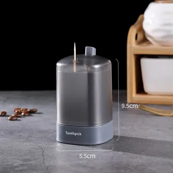 1Pc Creative Automatische Pop-Up Tandenstoker Houder Draagbare Tandenstoker Container Restaurant Thuis Tandenstoker Opbergdoos
1Pc Creative Automatische Pop-Up Tandenstoker Houder Draagbare Tandenstoker Container Restaurant Thuis Tandenstoker Opbergdoos