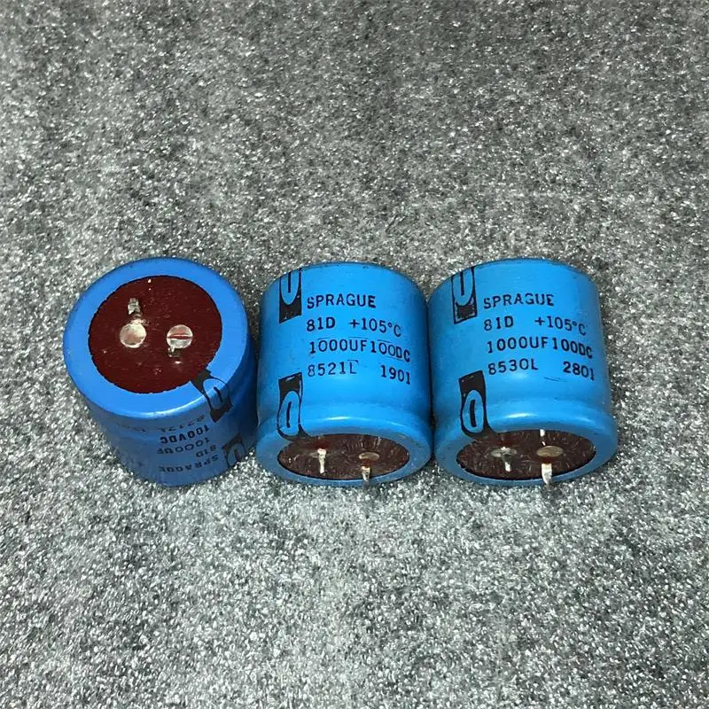 2pcs US Sibi SPRAGUE 81D series 1000UF 100V fever Dan Ji audio electrolytic capacitors free shipping
2pcs US Sibi SPRAGUE 81D series 1000UF 100V fever Dan Ji audio electrolytic capacitors free shipping