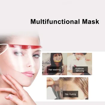 50pcs Face Shield Disposable Mask Transparent Protective Face Mask Dust-proof Anti Splash Mouth Mask Protection Masks Visor
50pcs Face Shield Disposable Mask Transparent Protective Face Mask Dust-proof Anti Splash Mouth Mask Protection Masks Visor