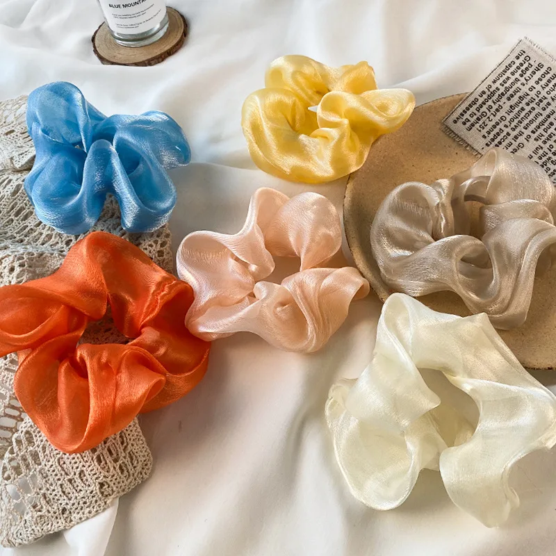 Bright Colorful Satin Hair Scrunchie Hair Ring Ties For Girls Ponytail Holders Hair Bands Elastic Hairband Hair Accessories
Bright Colorful Satin Hair Scrunchie Hair Ring Ties For Girls Ponytail Holders Hair Bands Elastic Hairband Hair Accessories
