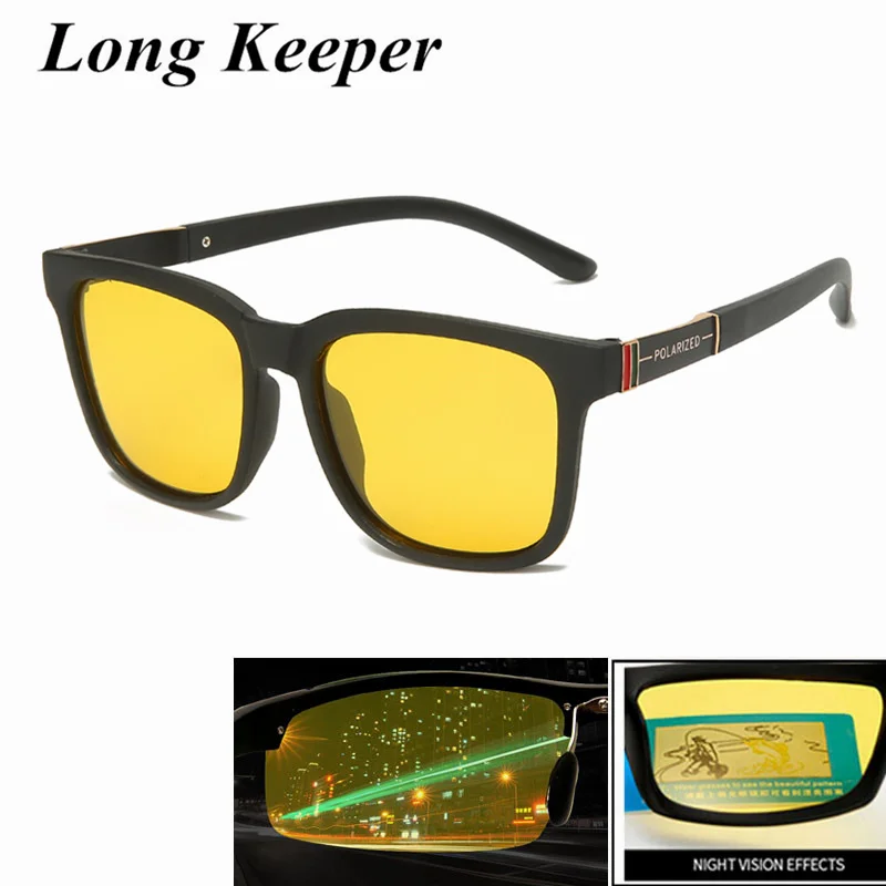 2020 Classic Polarized Night Vision Sunglasses Men Women Anti-glare Car Driving Sun Glasses Male Yellow Lens TR90 Goggles UV400
2020 Classic Polarized Night Vision Sunglasses Men Women Anti-glare Car Driving Sun Glasses Male Yellow Lens TR90 Goggles UV400