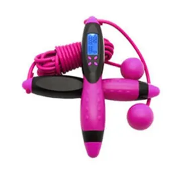 Intelligent electronic counting skipping rope Neutral PVC Soft Rubber Adjustable skipping rope fitness equipment 
Intelligent electronic counting skipping rope Neutral PVC Soft Rubber Adjustable skipping rope fitness equipment