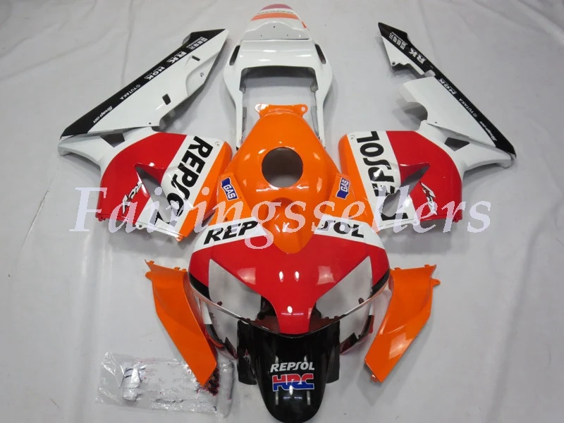 Top (Injection mold) New ABS Motorcycle Full Fairing Kit Fit For Honda CBR600RR F5 2004 2003 Fairings set Best Repsol
Top (Injection mold) New ABS Motorcycle Full Fairing Kit Fit For Honda CBR600RR F5 2004 2003 Fairings set Best Repsol