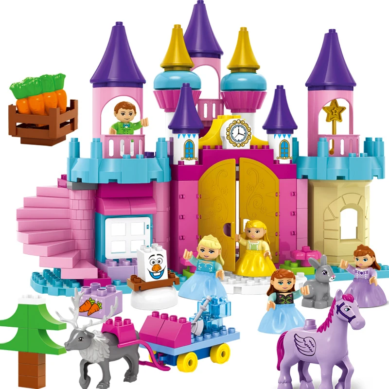 Girls Friends Ice Princess Castle Building Blocks Model Kit Christmas White House Enlighteen Toys for Children Constructor Gifts 
Girls Friends Ice Princess Castle Building Blocks Model Kit Christmas White House Enlighteen Toys for Children Constructor Gifts