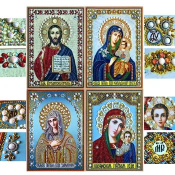 Cross stitch new religious Lord special-shaped diamond 5D diamond painting virgin Russian religious figure crystal round diamond
Cross stitch new religious Lord special-shaped diamond 5D diamond painting virgin Russian religious figure crystal round diamond