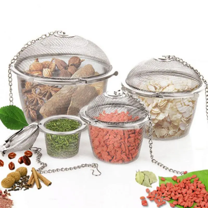 Diameter 8.5 /6 /4.5 CM Reusable Stainless Steel Mesh Tea Infuser Strainer Tea Leaf Spice Filter Drinkware Filter Sachet
Diameter 8.5 /6 /4.5 CM Reusable Stainless Steel Mesh Tea Infuser Strainer Tea Leaf Spice Filter Drinkware Filter Sachet