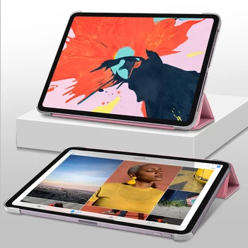 Case For iPad Pro 12.9 2018 With PU Leather + Silicone Soft Back Smart Cover For iPad Pro 12.9 Shockproof Case for iPad Pro 12.9
Case For iPad Pro 12.9 2018 With PU Leather + Silicone Soft Back Smart Cover For iPad Pro 12.9 Shockproof Case for iPad Pro 12.9