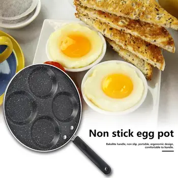 Portable Four-hole Frying Pan Elaborate Manufacture Prolonged Durable Omelette Pot Ham Pancake Maker Kitchen Home Gadget
Portable Four-hole Frying Pan Elaborate Manufacture Prolonged Durable Omelette Pot Ham Pancake Maker Kitchen Home Gadget