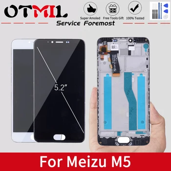 5.2" Original Display Module For Meizu M5 LCD Display Touch Screen m611h Digitizer For Meizu M5 Screen Black White with frame
5.2" Original Display Module For Meizu M5 LCD Display Touch Screen m611h Digitizer For Meizu M5 Screen Black White with frame