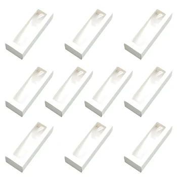 10pcs Macaron PVC Boxes with Clear Window Paper Packaging Box Cookie Containers for Home Dessert Shop (White Paper, Small)
10pcs Macaron PVC Boxes with Clear Window Paper Packaging Box Cookie Containers for Home Dessert Shop (White Paper, Small)