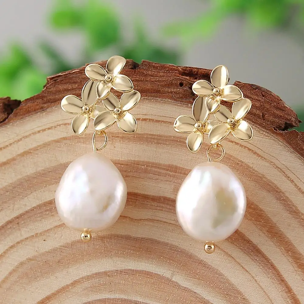 Real Baroque Freshwater Pearl Earrings Drop Earrings For Women Party White Pearl Fine Jewelry Handmade Original Design серьги
Real Baroque Freshwater Pearl Earrings Drop Earrings For Women Party White Pearl Fine Jewelry Handmade Original Design серьги
