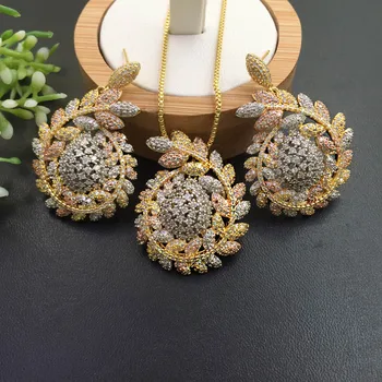 Lanyika Jewelry Distinctive Fortunate Hopeful Of Wheat Plated Necklace with Earrings Wedding Engagement Popular Best Gifts
Lanyika Jewelry Distinctive Fortunate Hopeful Of Wheat Plated Necklace with Earrings Wedding Engagement Popular Best Gifts