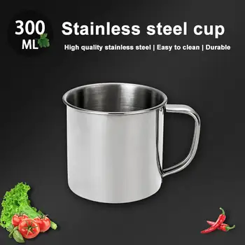 300ml Anti-scale Rust-proof Portable Stainless Steel Travel Tumbler Coffee Mug Mugs Cups Edge hemming Tea Drinking Milk Water Cu
300ml Anti-scale Rust-proof Portable Stainless Steel Travel Tumbler Coffee Mug Mugs Cups Edge hemming Tea Drinking Milk Water Cu