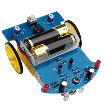 Intelligent Tracking Smart Car Robot DIY Kits with TT Motor Wheel Electronic QJY99
Intelligent Tracking Smart Car Robot DIY Kits with TT Motor Wheel Electronic QJY99