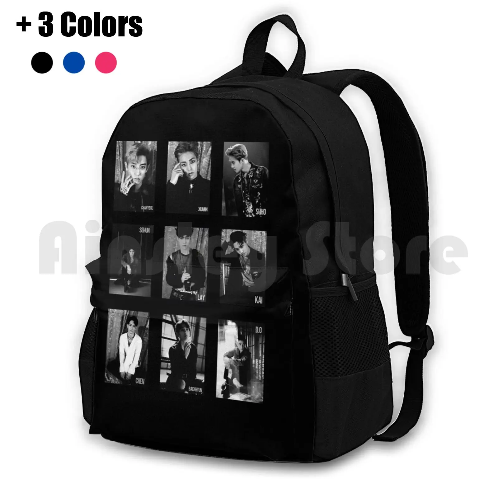 -Наружный походный рюкзак, водонепроницаемый, для кемпинга, путешествий, Repackage Sehun Suho Do Xiumin Kai Chanyeol Chen Lay Ye Kpop Корейская музыка 
-Наружный походный рюкзак, водонепроницаемый, для кемпинга, путешествий, Repackage Sehun Suho Do Xiumin Kai Chanyeol Chen Lay Ye Kpop Корейская музыка