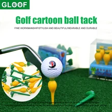 GLOOF 5Pcs Golf Tees 70mm/2.76inch Yellow/Green Plastic Cartoon Practice Tool Unbreakable Durable Stable Pin Nail for Golfer
GLOOF 5Pcs Golf Tees 70mm/2.76inch Yellow/Green Plastic Cartoon Practice Tool Unbreakable Durable Stable Pin Nail for Golfer