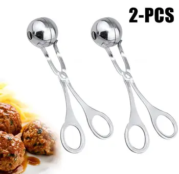 Meat Ballers Stainless Melon Ballers Non-Stick Tongs Cake Pop Meatball Spoon Ice Cream Scoop Cookie Dough Scoop for Fruits
Meat Ballers Stainless Melon Ballers Non-Stick Tongs Cake Pop Meatball Spoon Ice Cream Scoop Cookie Dough Scoop for Fruits