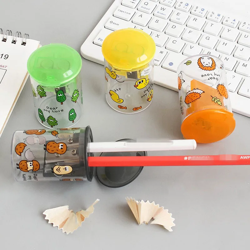 Cartoon Student Cute Pen Cutting Double Hole Pencil Sharpener Sketch Painting Drawing Kid Stationery Knife Students Cutter
Cartoon Student Cute Pen Cutting Double Hole Pencil Sharpener Sketch Painting Drawing Kid Stationery Knife Students Cutter