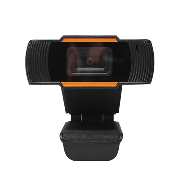 USB 720P HD Webcam Built-in Microphone 720P for Desktop Laptop PC Excellent Quality 360 Degree Rotatable with MIC Clip-on Webcam
USB 720P HD Webcam Built-in Microphone 720P for Desktop Laptop PC Excellent Quality 360 Degree Rotatable with MIC Clip-on Webcam