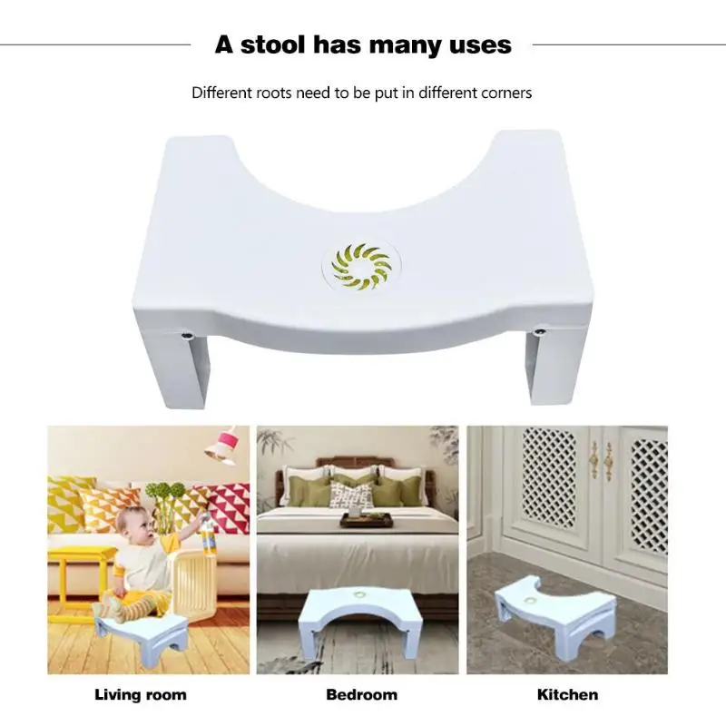 Foldable Squatty Potty Toilet Anti Constipation Step Stool Non-slip Toilet Footstool Bathroom Squatting Stools For Kids Adult
Foldable Squatty Potty Toilet Anti Constipation Step Stool Non-slip Toilet Footstool Bathroom Squatting Stools For Kids Adult