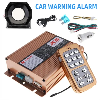 12V 400W 8 Loud Sound Car Vehicle Warning Alarm Police Fire Emergency Horn PA Speaker MIC System And Remote control 1 Set
12V 400W 8 Loud Sound Car Vehicle Warning Alarm Police Fire Emergency Horn PA Speaker MIC System And Remote control 1 Set
