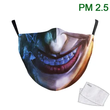 New Design Big Mouth Joker Print Face Masks For Adult Fashion Outdoor Mask Fabric Washable Reusable Mask PM2.5 Protective Dust
New Design Big Mouth Joker Print Face Masks For Adult Fashion Outdoor Mask Fabric Washable Reusable Mask PM2.5 Protective Dust