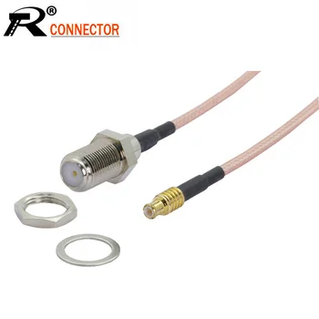 10pcs/lot MCX Male Right Angle to F Female Jack RG316 Pigtail Cable F to MCX RF Coaxial Cable 15cm 6" Cable
10pcs/lot MCX Male Right Angle to F Female Jack RG316 Pigtail Cable F to MCX RF Coaxial Cable 15cm 6" Cable