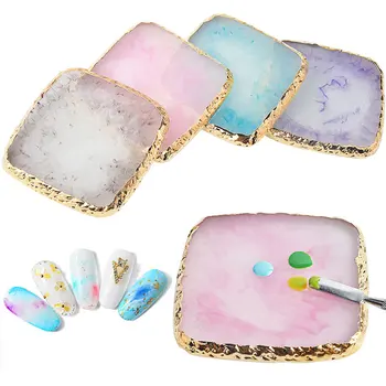 1Pcs Natural Resin Stone Color Palette False Nail Tips Display Board Stand Holder Manicure Nail Art Tools
1Pcs Natural Resin Stone Color Palette False Nail Tips Display Board Stand Holder Manicure Nail Art Tools