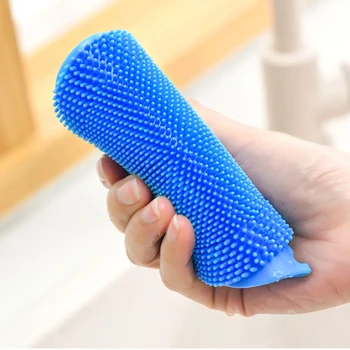6 Pieces of Silicone Sponge, Cleaning Sponge Tableware Washing Machine Kitchen Silicone Fruit and Vegetable Cleaning Accessories
6 Pieces of Silicone Sponge, Cleaning Sponge Tableware Washing Machine Kitchen Silicone Fruit and Vegetable Cleaning Accessories